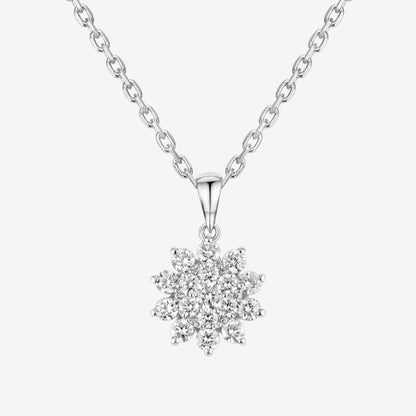 QA Arctic Monarchy Diamond Pendant - white