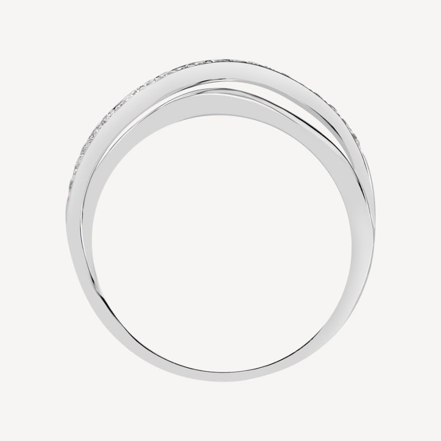QA Elegant Thread Diamond Ring