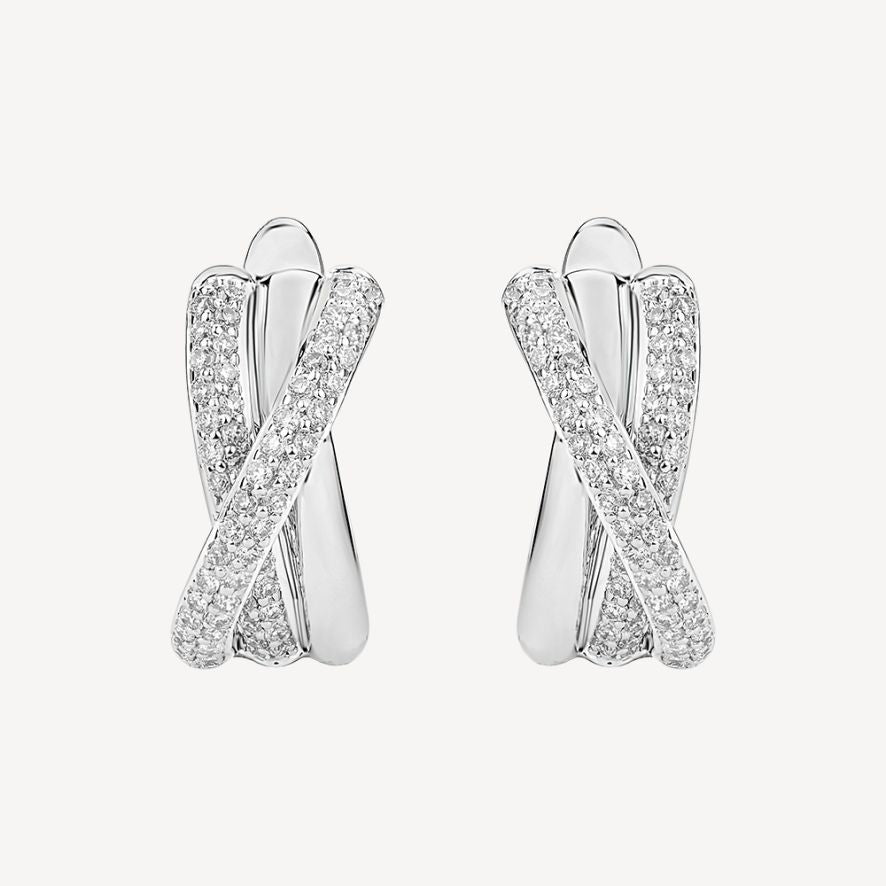 QA Heavenly Threads Diamond Earrings