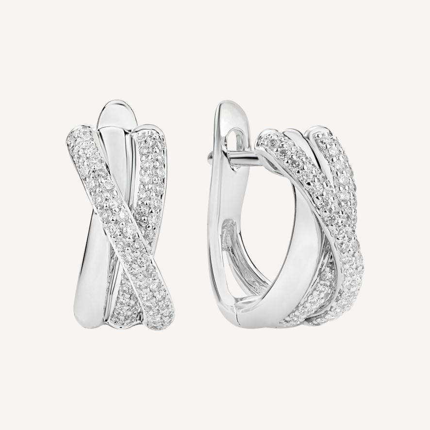 QA Heavenly Threads Diamond Earrings