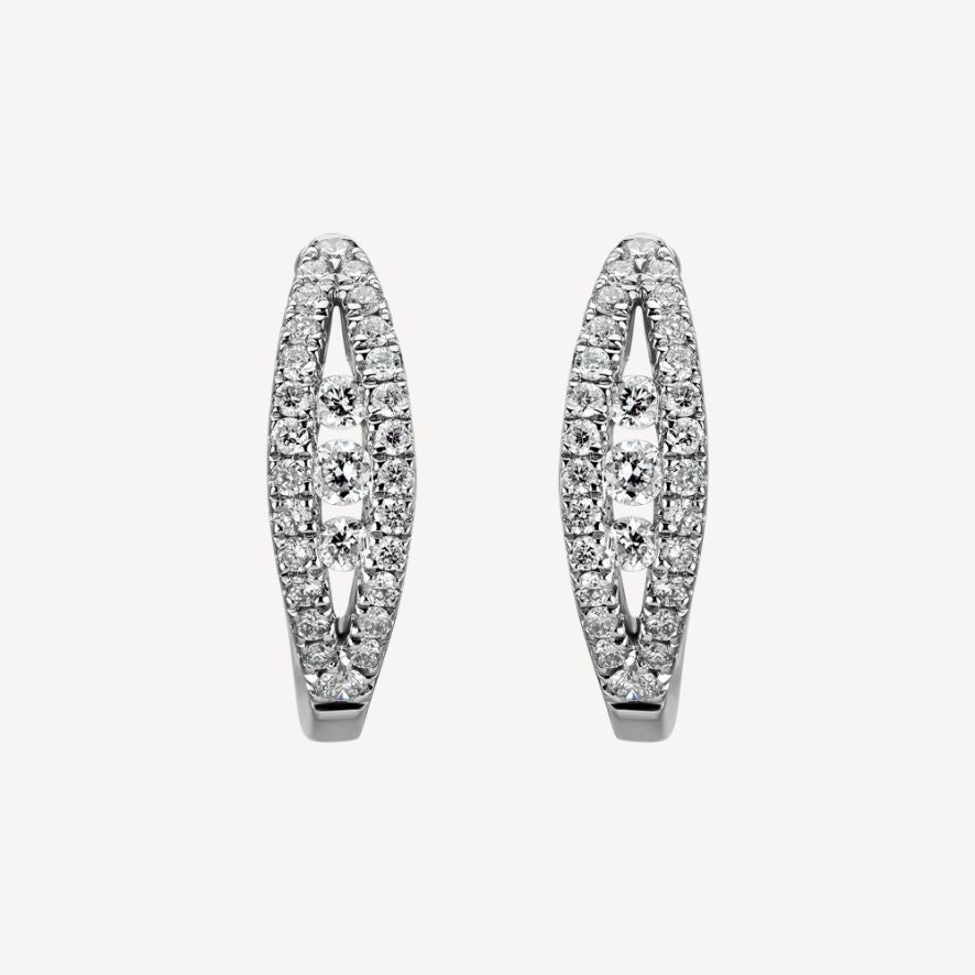 QA Brilliant Gaze Diamond Earrings