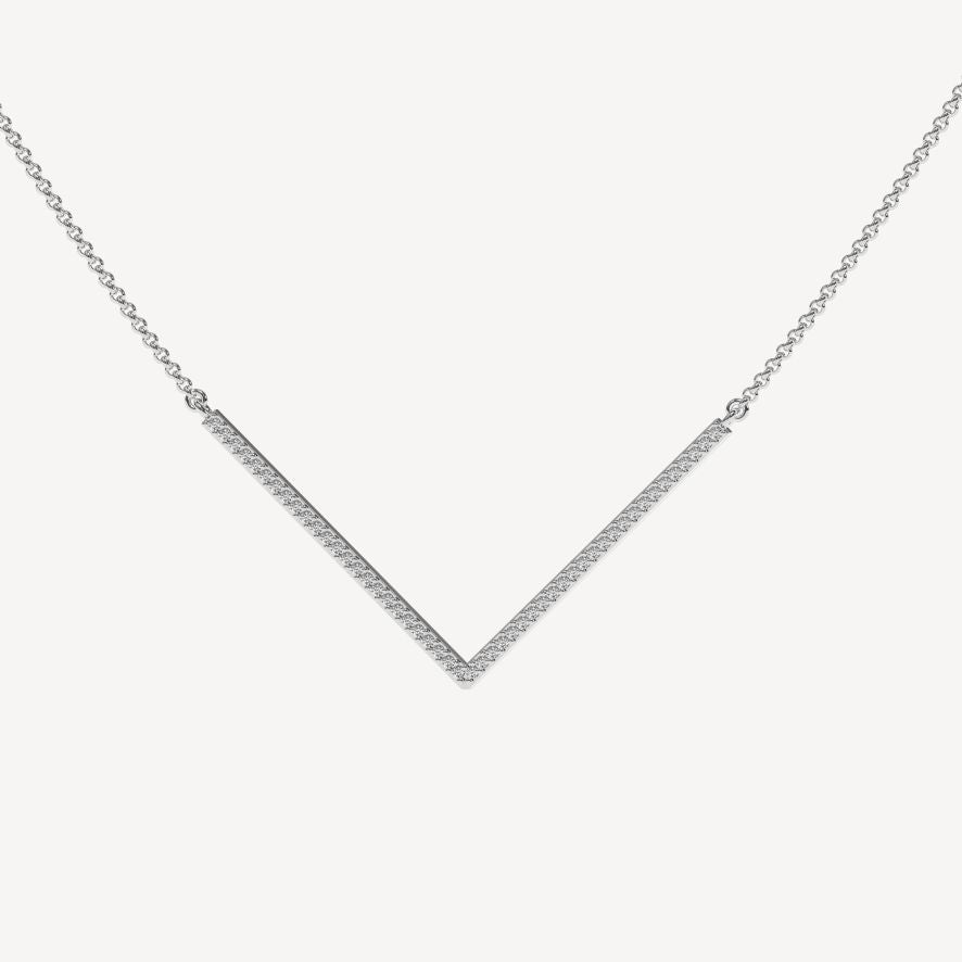 QA Vectorial Greatness Diamond Pendant