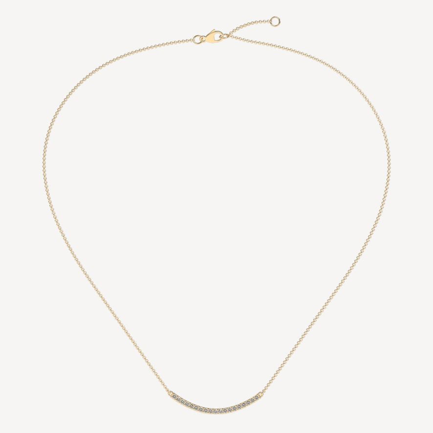 QA Essential Greatness Diamond Pendant - yellow