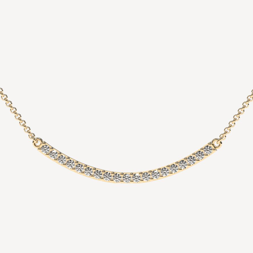 QA Essential Greatness Diamond Pendant - yellow