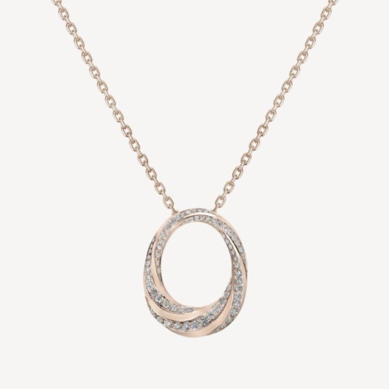 QA Diamond Pendant Everlasting Tale - rose