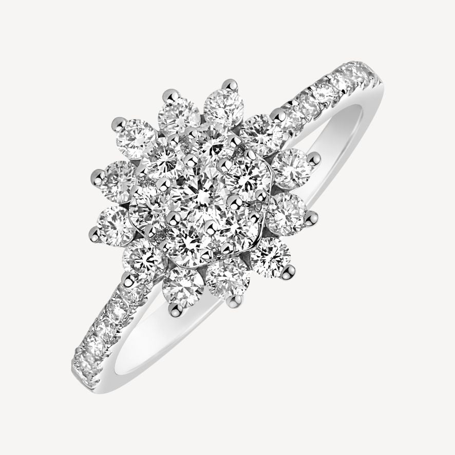 QA Frostbite Evening Diamond Ring