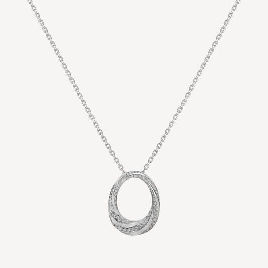 QA Diamond Pendant Everlasting Tale - white