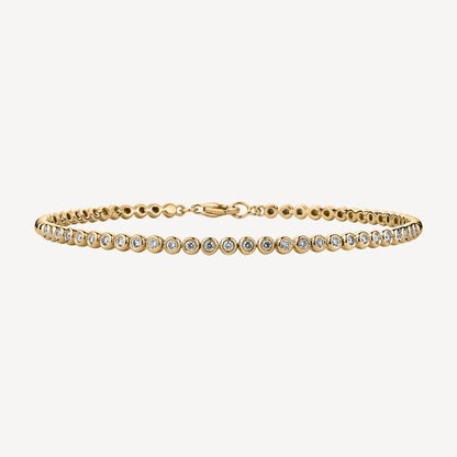 QA Bracelet with Diamonds Precious Essence - yellow