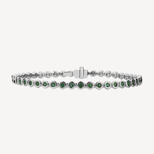 QA Garden Frost Emerald Bracelet