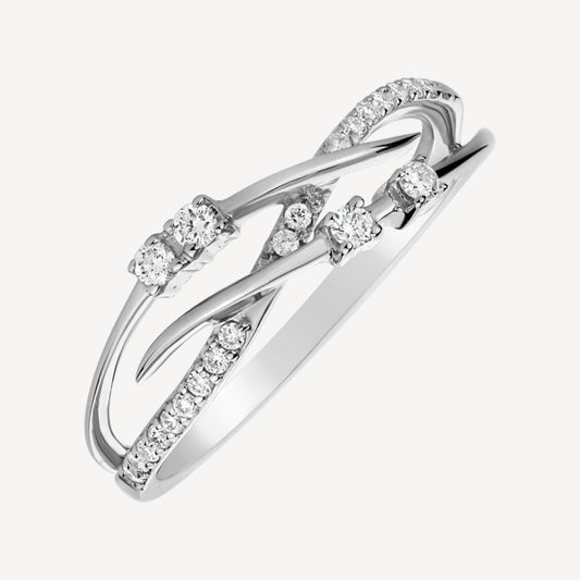 QA Brilliant Edges Diamond Ring