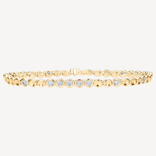 QA Peaceful Nightfall Diamond Bracelet - yellow